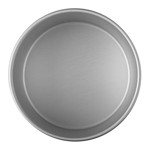 Wilton Round Cake Pan, Even-Heating for Perfect Results Every Time, Durable Heavy-Duty Aluminum, 6 x 3-Inches