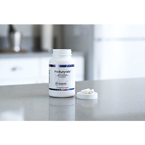 Tesseract Medical Research ProButyrate, Butyric Acid 300mg, GI Supplement, 120 Capsules