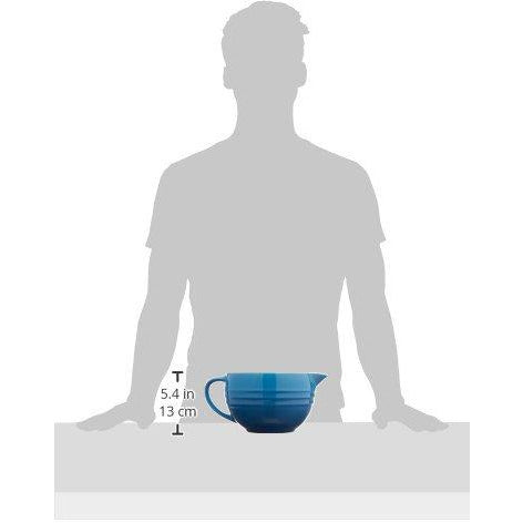 Le Creuset PG4000-1659 Stoneware Batter Bowl, 2-Quart, Marseille