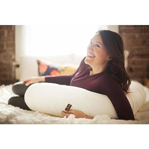 Leachco Snoogle Original Maternity/Pregnancy Total Body Pillow, Ivory