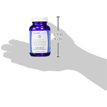 Klaire Labs Ther-Biotic Children's Chewable Probiotic - 25 Billion High CFU, 8 Strains - Probiotics for Kids - Supports Digestive Health and Immune Support - Hypoallergenic and Dairy-Free (60 Tablets)