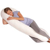 Leachco Snoogle Original Maternity/Pregnancy Total Body Pillow, Ivory