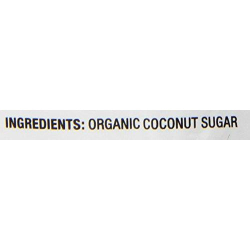 Nutiva Organic Non-GMO Unrefined Granulated Coconut Sugar, 1 Pound (Pack of 3)