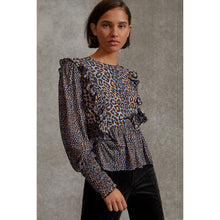  Moira Ruffled Peplum Top