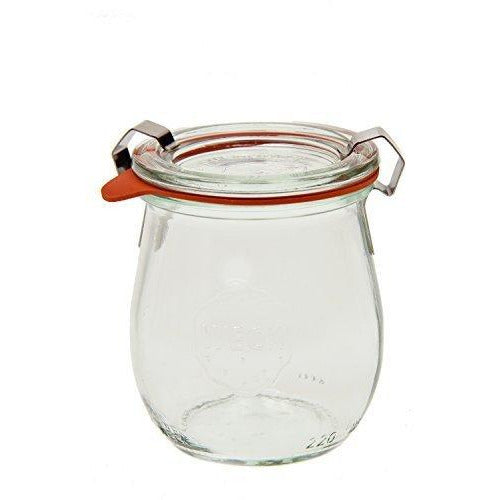 Weck 762 Jelly Jar - 1/5 Liter, Set of 6