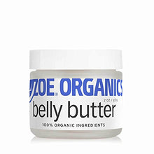  Zoe Organics - Organic Belly Butter, Rich Conditioning Treatment for Stretching Skin During Pregnancy, For Stretch Marks and Supports Skin Elasticity (2 Ounces)