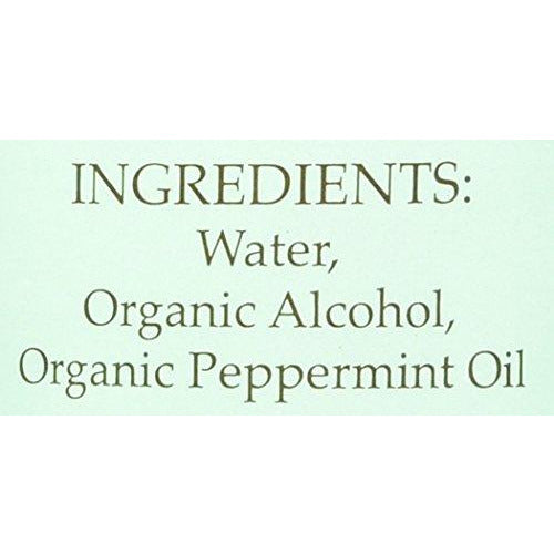 Flavorganics Organic Peppermint Extract, 2-Ounces Glass Bottles (Pack of 3)