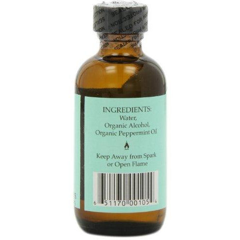 Flavorganics Organic Peppermint Extract, 2-Ounces Glass Bottles (Pack of 3)