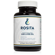  Rosita Extra Virgin Cod Liver Oil Softgels