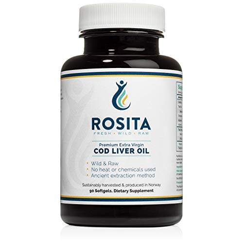 Rosita Extra Virgin Cod Liver Oil Softgels