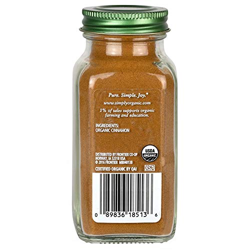 Simply Organic, Cinnamon, 2.45 oz