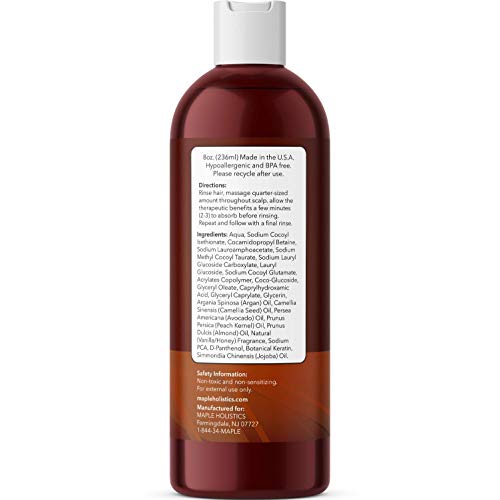 Pure Argan Oil Hair Growth Therapy Shampoo - Sulfate Free Dandruff Shampoo