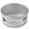 Wilton Round Cake Pan, Even-Heating for Perfect Results Every Time, Durable Heavy-Duty Aluminum, 6 x 3-Inches
