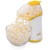Hot air popcorn popper