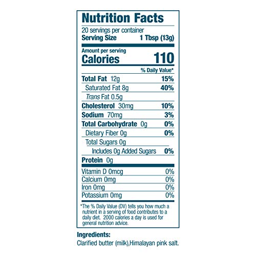 Himalayan Pink Salt Grass-Fed Ghee Butter