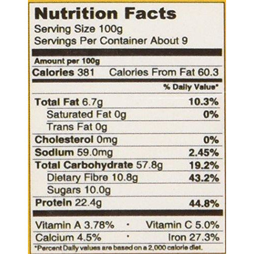 Vedica Organics - Organic Chana Besan (Chickpea Flour) 2 Lbs