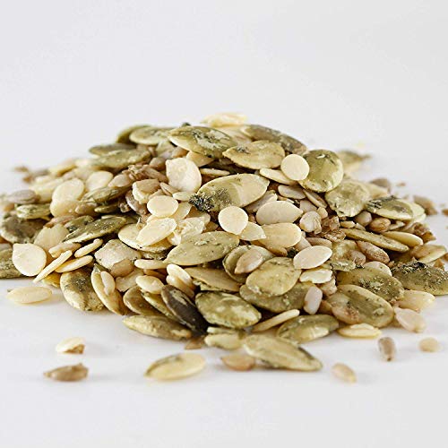 Go Raw Mixed Seeds, Pumpkin, Sunflower & Watermelon Seeds with Sea Salt, 13 Ounce. Bag | Keto | Vegan | Gluten Free Snacks| Organic