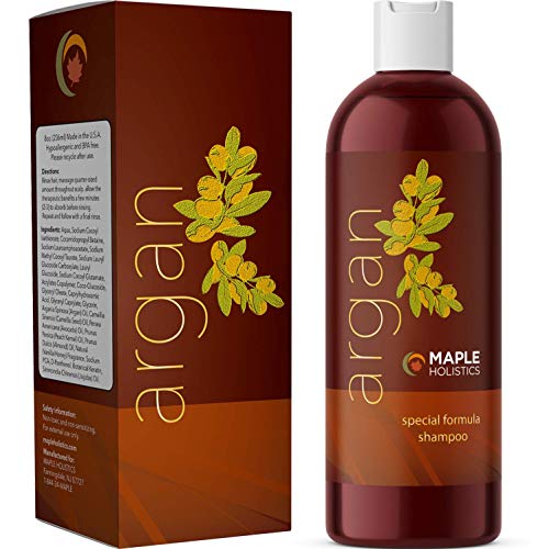 Pure Argan Oil Hair Growth Therapy Shampoo - Sulfate Free Dandruff Shampoo