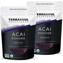  Terrasoul Superfoods Organic Acai Berry Powder, 8 Oz - Freeze-Dried