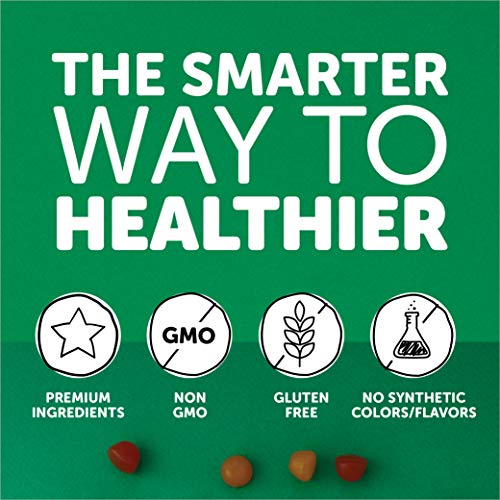 SmartyPants Kids Fiber Daily Gummy Multivitamin: Vitamin C, D3, E, Methyl B12, B6, Gluten Free Supplement, Omega 3 Fish Oil (DHA/EPA) - 30 Day supply