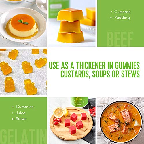 Vital Proteins Beef Gelatin : Pasture-Raised, Grass-Fed, Non-GMO - Gluten free, Dairy free, Sugar free, Whole30 Approved, and Paleo friendly, 16.4 Ounce (Pack of 1)