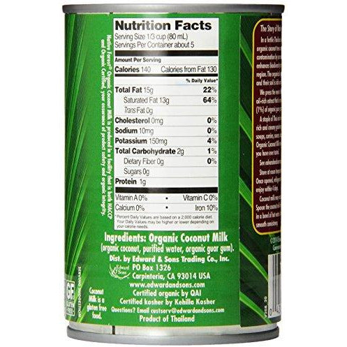 Native Forest Organic Classic Coconut Milk, 13.5 Ounce Cans (Pack of 12),Packaging may Vary