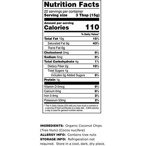 Terrasoul Superfoods Organic Toasted Coconut Chips, 1.5 Lbs - Unsweetened | Unsalted | Perfectly Toasted Coconut