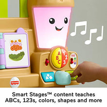  Fisher-Price Laugh & Learn Grow-the-Fun Garden to Kitchen, interactive farm-to-kitchen playset for toddlers with music, lights and learning content