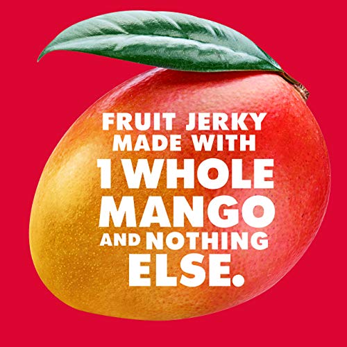 SOLELY Organic Mango Fruit Jerky, 12 Strips | One Ingredient | Vegan | Non-GMO | Gluten-Free | No Sugar Added…