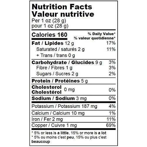 Organic Raw Cashews by Food to Live (Non-GMO, Whole, Unsalted, Bulk) - 8 Ounces