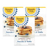 Simple Mills Almond Flour Pancake Mix & Waffle Mix, Gluten Free, Made with whole foods, 3 Count (Packaging May Vary)
