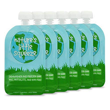  WeeSprout Double Zipper Reusable Food Pouch - 6 Pack -  5 fl oz