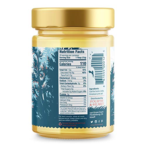 Himalayan Pink Salt Grass-Fed Ghee Butter