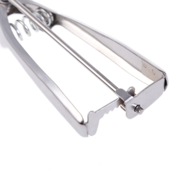 Vktech Stainless Steel Ice Cream Scoop Spoon, 3 pcs (Large, Medium, Small)