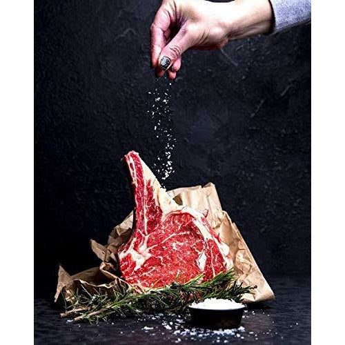 Maldon Salt, Sea Salt Flakes, 8.5 oz (240 g), Kosher, Natural, Handcrafted, Gourmet, Pyramid Crystals