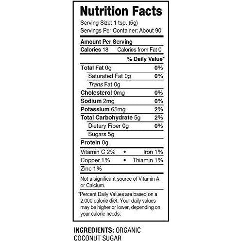 Nutiva Organic Coconut Sugar, Unrefined, 1 Pound