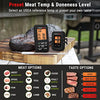 ThermoPro TP20B Black 500FT Wireless Meat Thermometer with Dual Meat Probe, Digital Cooking Food Meat Thermometer Wireless for Smoker BBQ Grill Thermometer, NSF Certified