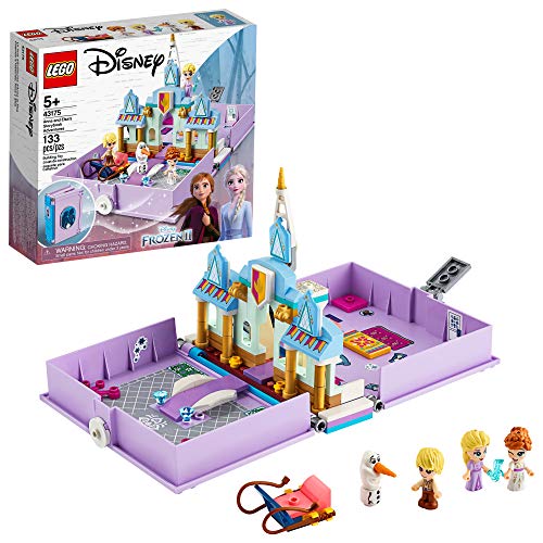 LEGO Disney Anna and Elsa’s Storybook Adventures 43175 Creative Building Kit for fans of Disney’s Frozen 2, New 2020 (133 Pieces)