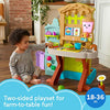 Fisher-Price Laugh & Learn Grow-the-Fun Garden to Kitchen, interactive farm-to-kitchen playset for toddlers with music, lights and learning content