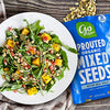 Go Raw Mixed Seeds, Pumpkin, Sunflower & Watermelon Seeds with Sea Salt, 13 Ounce. Bag | Keto | Vegan | Gluten Free Snacks| Organic