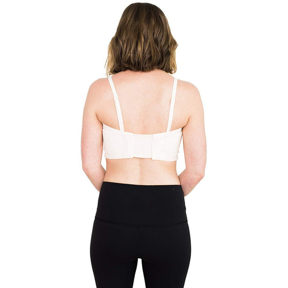 Simple Wishes Signature Hands Free Pumping Bra, Patented, Pink, X-Small/Large