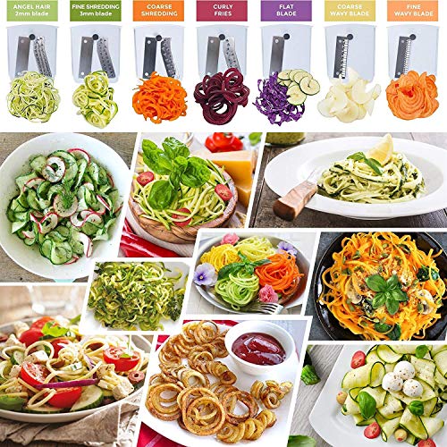 Spiralizer 7-Blade Vegetable Slicer