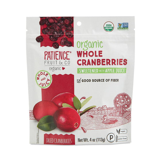Organic Dried Whole Cranberries