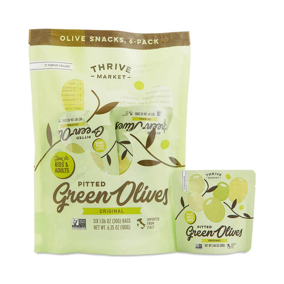 Pitted Green Olives, Original