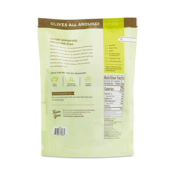 Pitted Green Olives, Original