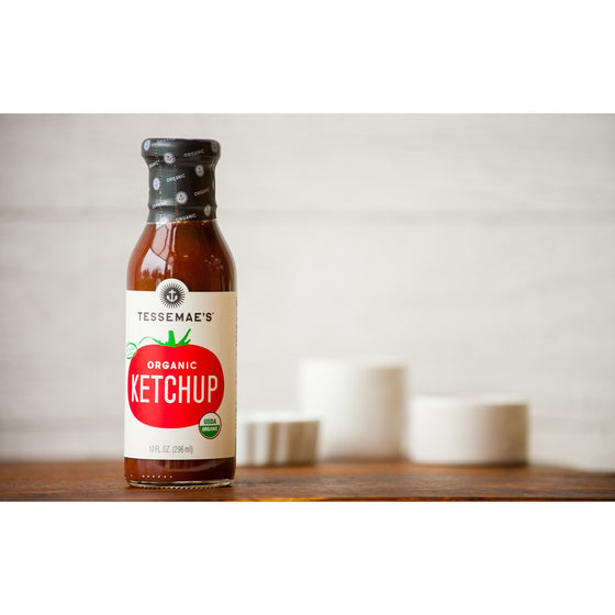 Tessemae's Organic Ketchup - All Natural Condiment 2-Pack