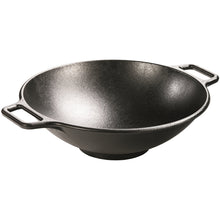  Lodge P14W3 Pro-Logic Cast Iron Wok, 14-inch, Black