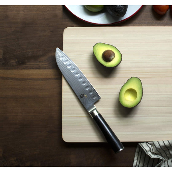 Shun Classic 7" Hollow-Ground Santoku All-Purpose Kitchen Knife