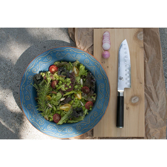 Shun Classic 7" Hollow-Ground Santoku All-Purpose Kitchen Knife