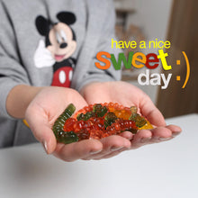  Gummy Bear Mold  (Yellow, Blue) - Set of 2 for 86 Candies - Bpa Free Silicone